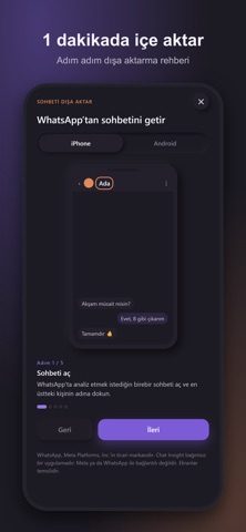 Chat Insight: Sohbet Analizi screenshot 6