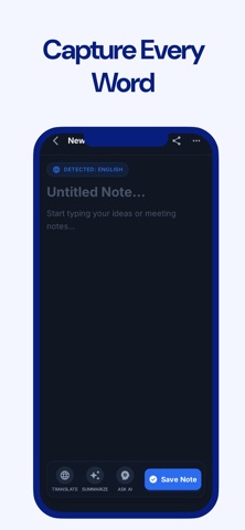 Zeny - AI Meeting Notes iPhone screenshot