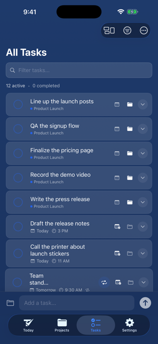 Todoing.ly - Task Management Screenshot 4 of 6