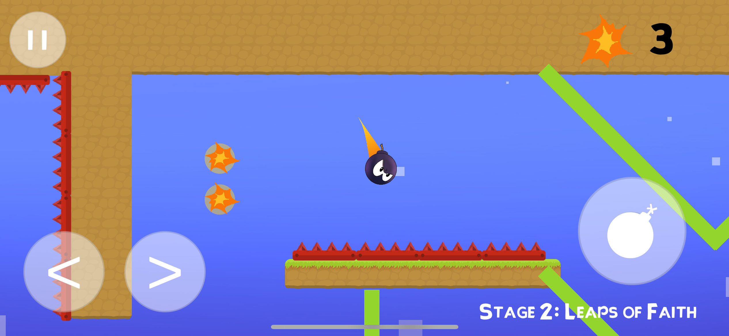 Bomb Blast: A Short Platformer