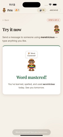 Pete's Word Wardrobe Screenshot 3 of 10