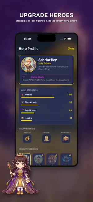 Bible Quiz RPG screenshot 4