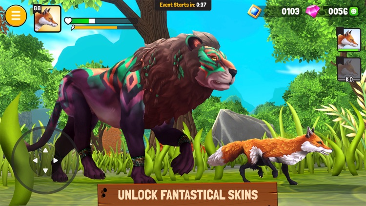 Animal Kingdoms: Wolf Sim MMO screenshot-5