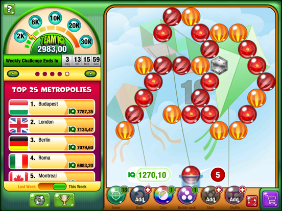 Bubbles IQ iPad app afbeelding 6