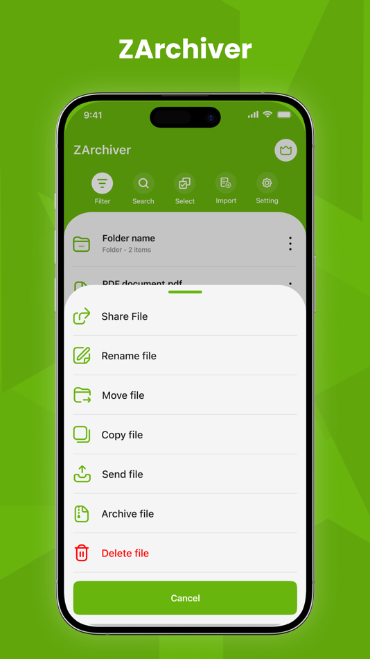 #4. ZArchiver (iOS) 由: Namrata Akabari