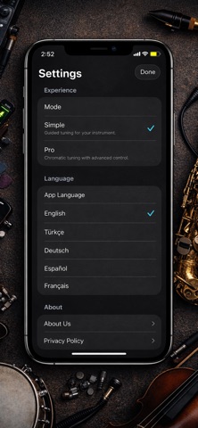 Universal Instrument Tuner Screenshot 1 of 3