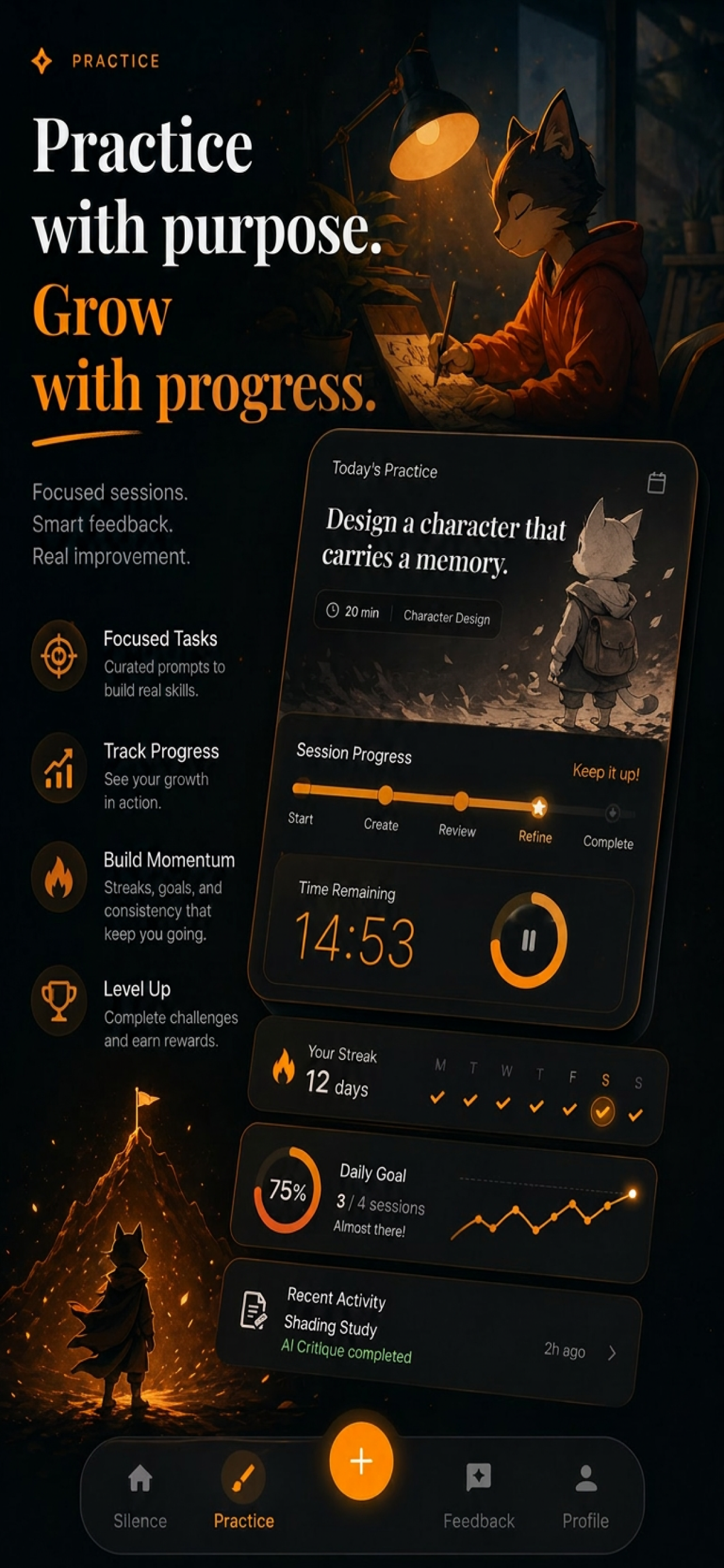 Coartist: AI Art Feedback