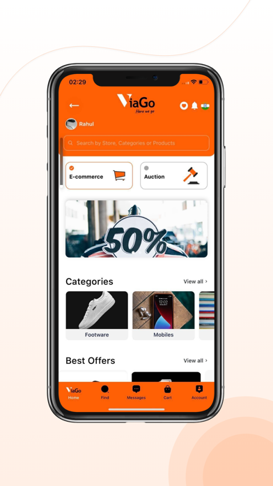 Viago Customer Screenshot