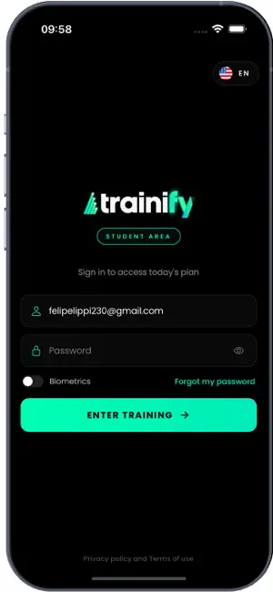 Trainify screenshot 3