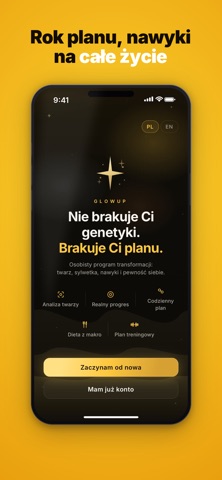 GlowUp PL iPhone screenshot 1
