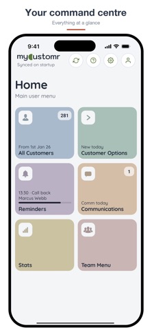 myCustomr Screenshot 1 of 5