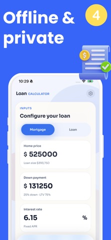Loan Calculator & Mortgage screenshot