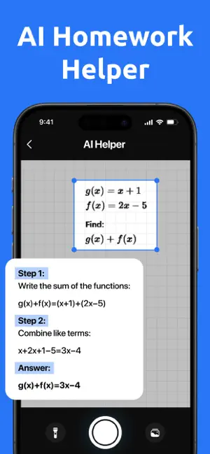 AI Homework Helper Ask,Solver screenshot 1