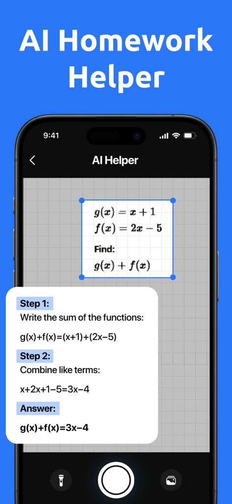 AI Homework Helper Ask,Solver - Education App | MWM