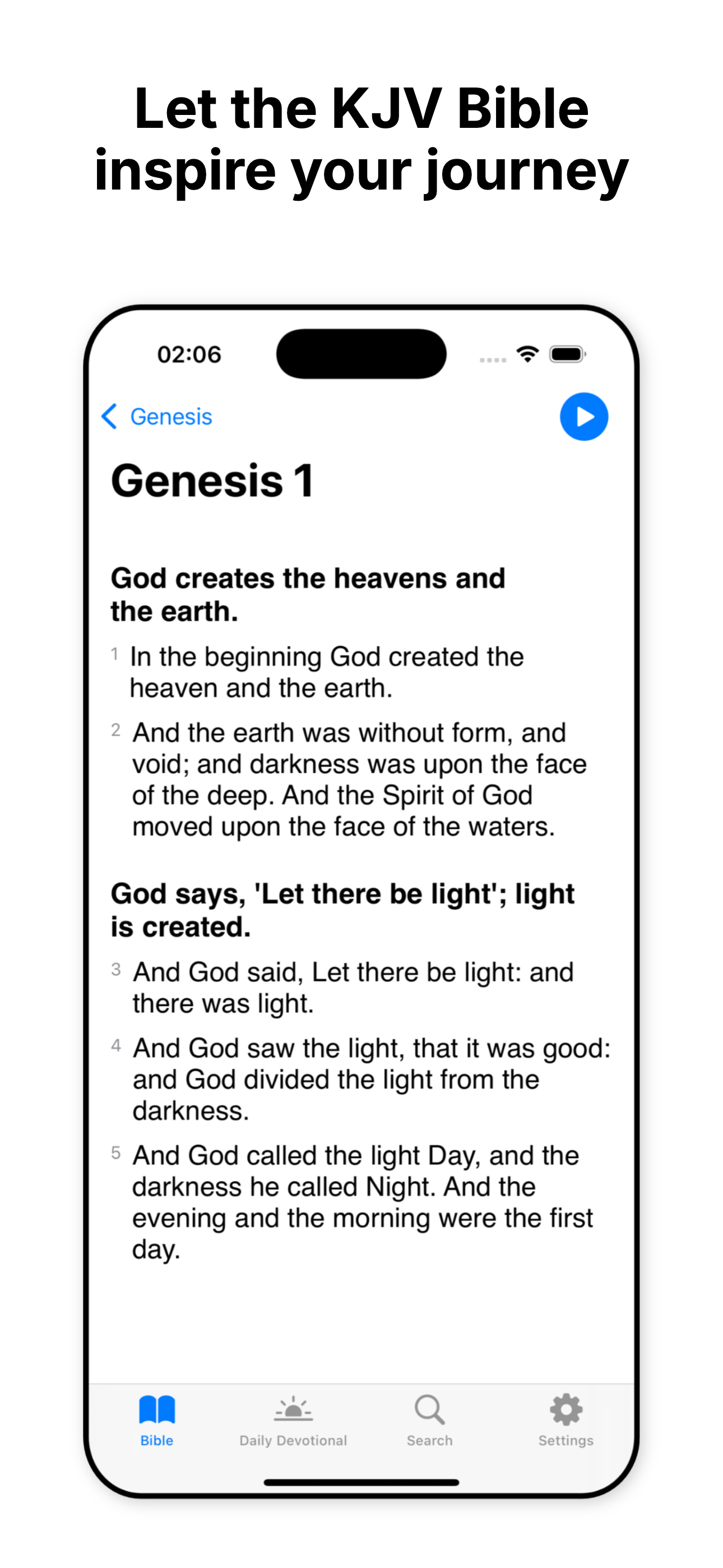 Bible King Jame Version mp3