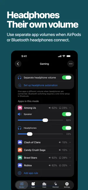 App Volume: a volume per app screenshot 3