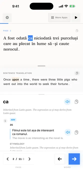 The Three Little Pigs Romanian screenshot 7