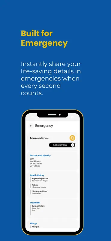 BlueRed Digital Health screenshot 5 of 9