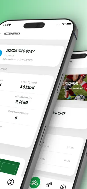 PlayerShape - Soccer training screenshot 2