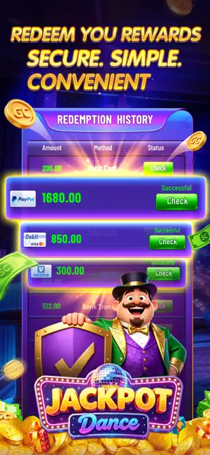 Jackpot Dance: Real Rewards screenshot 1
