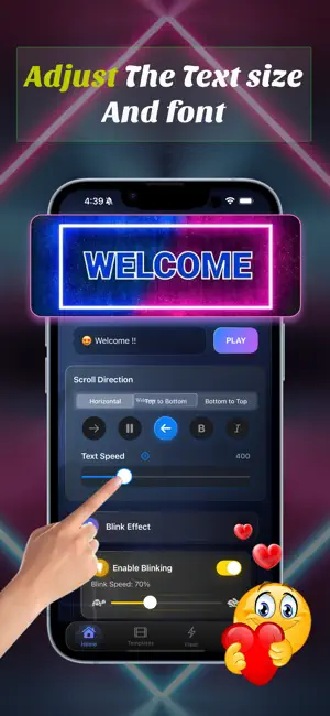 LED Banner: Flashing screenshot 1