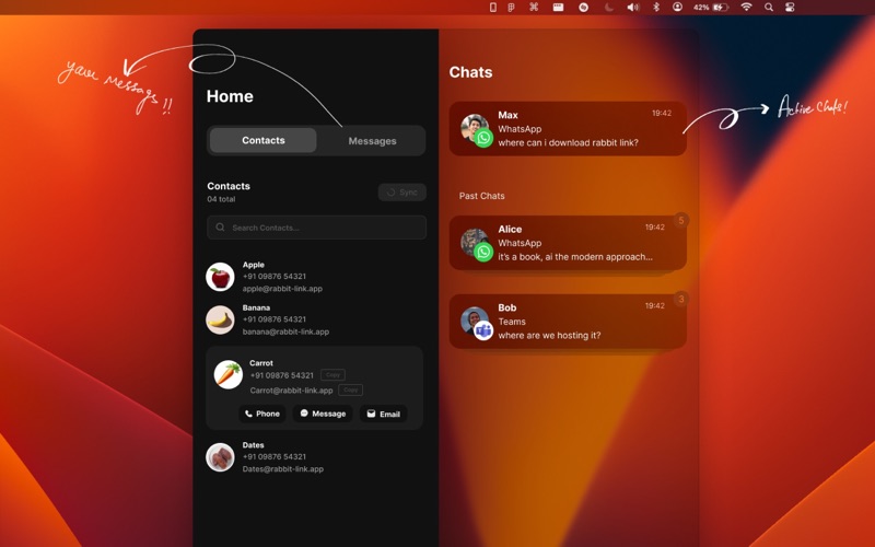 Rabbit-Link app screenshot