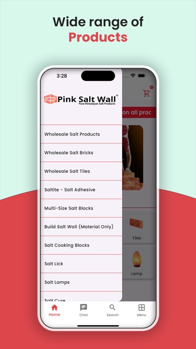 Pink Salt Wall Screenshot