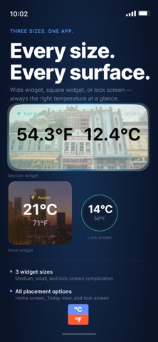 CelsiusFahrenheit iPhone screenshot