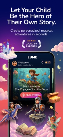 Lume: 睡前故事与儿童故事 screenshot