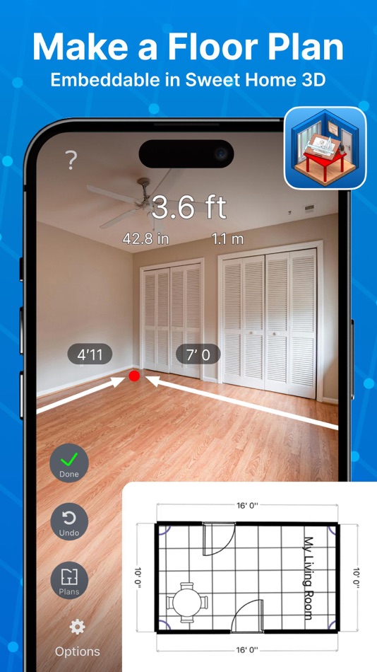 #2. Tape Measure® (iOS) 由: AI Photo Editor Lab SRL
