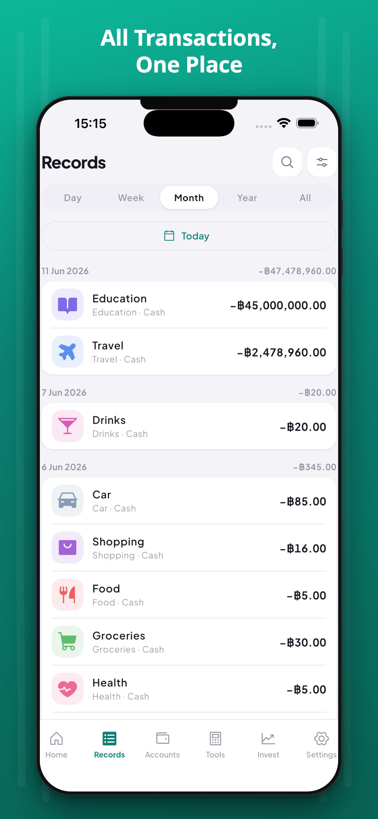 Tally: Money Expense & Budget screenshot 5