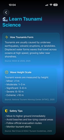 EGK GeoIQ Tsunami screenshot