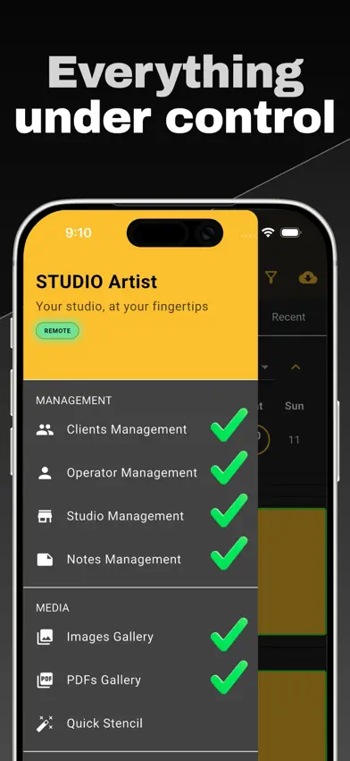 STUDIO Artist: Calendar Tattoo screenshot 2