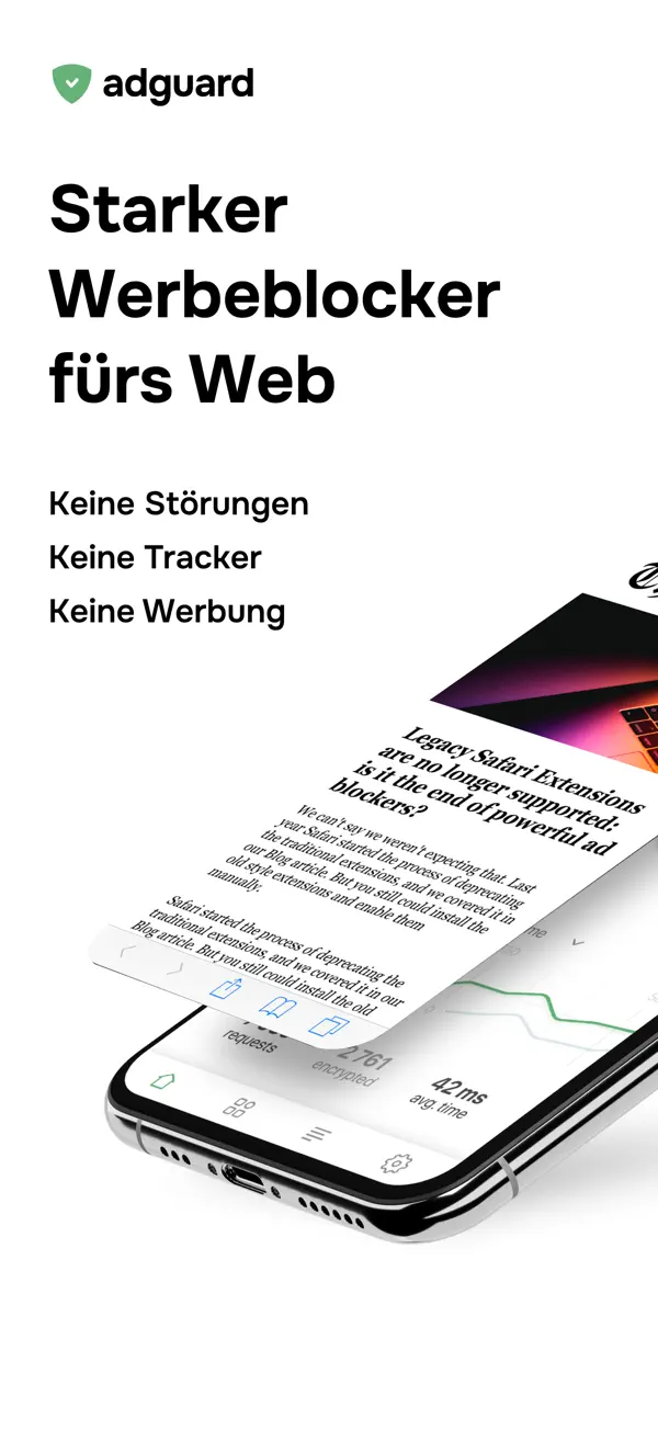 AdGuard: Adblock, Privacy, DNS, Screenshot 1
