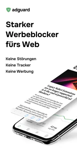 Screenshot von AdGuard: Adblock, Privacy, DNS auf dem iPhone 2