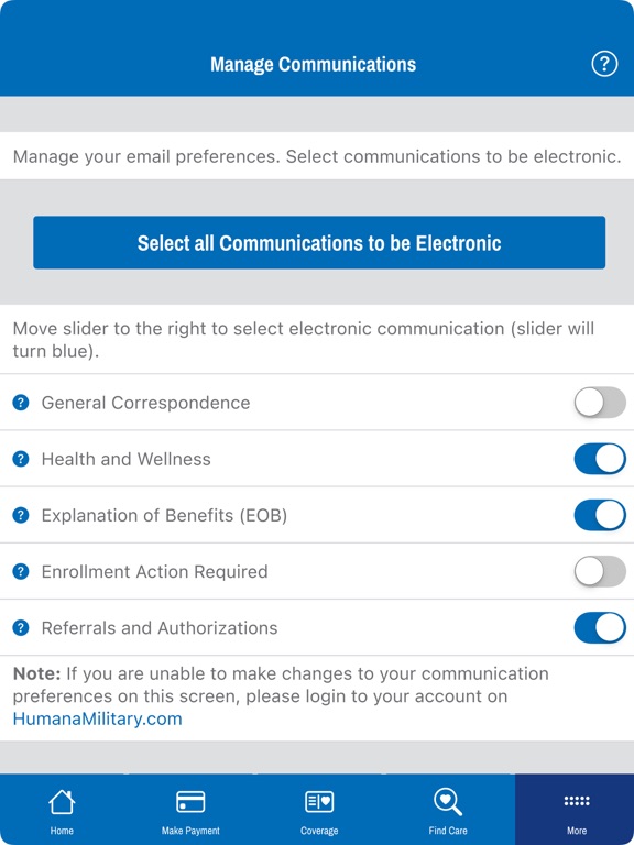 TRICARE East iPad screenshot 8 - Medical app