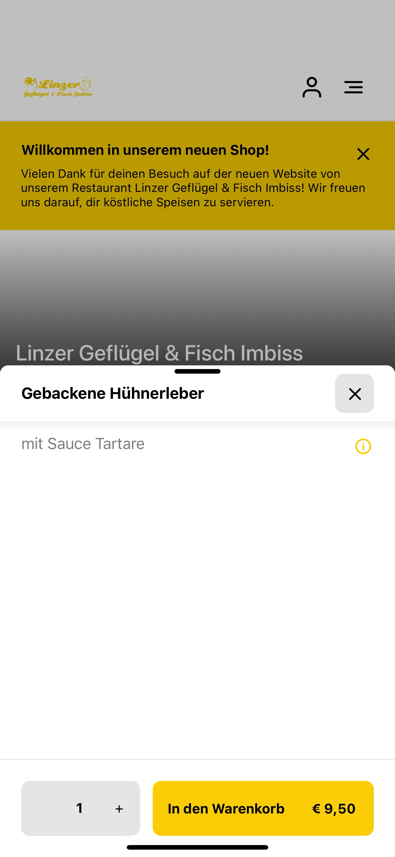 Linzer Geflügel Fisch Imbiss