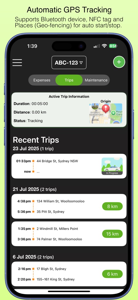 Travel Logs - Vehicle Logbook - Business App | MWM