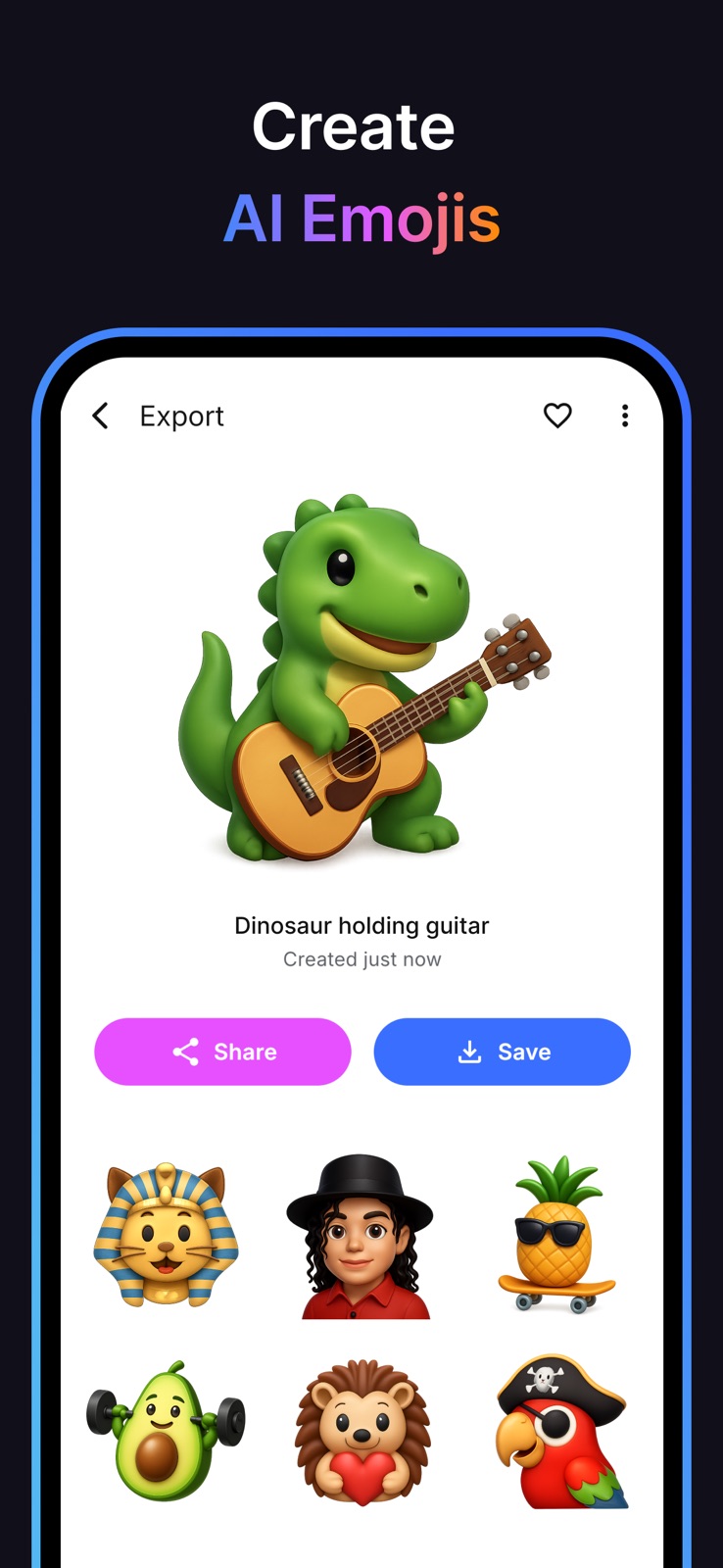 AI Emoji - Emoji Maker iphone screenshot 1