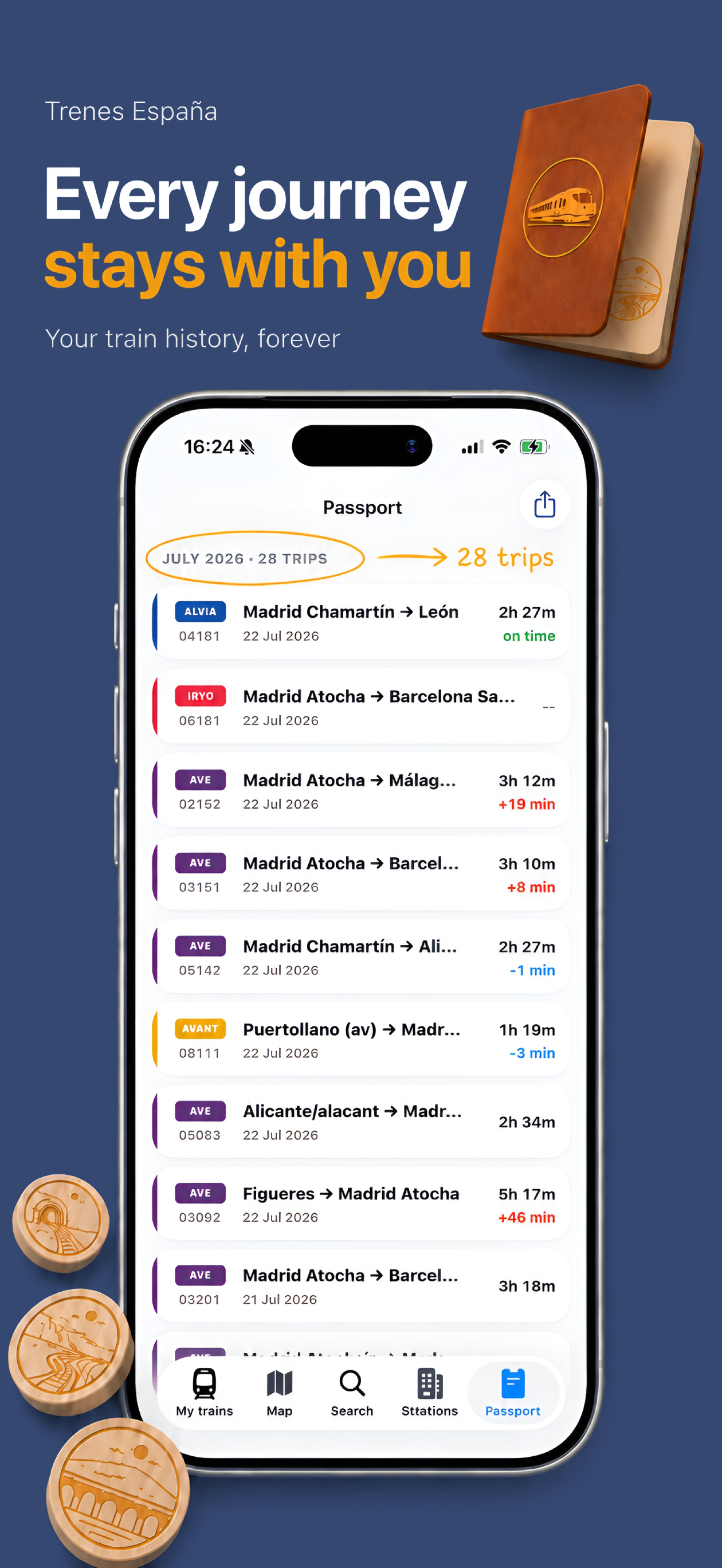 Spain Trains AVE, Renfe, OUIGO screenshot 8