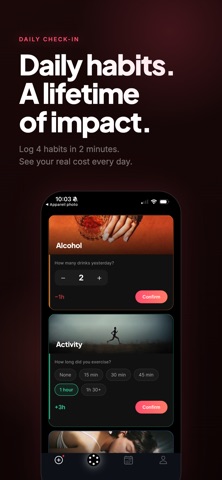Lifespan: Kill Your Addictions iPhone screenshot