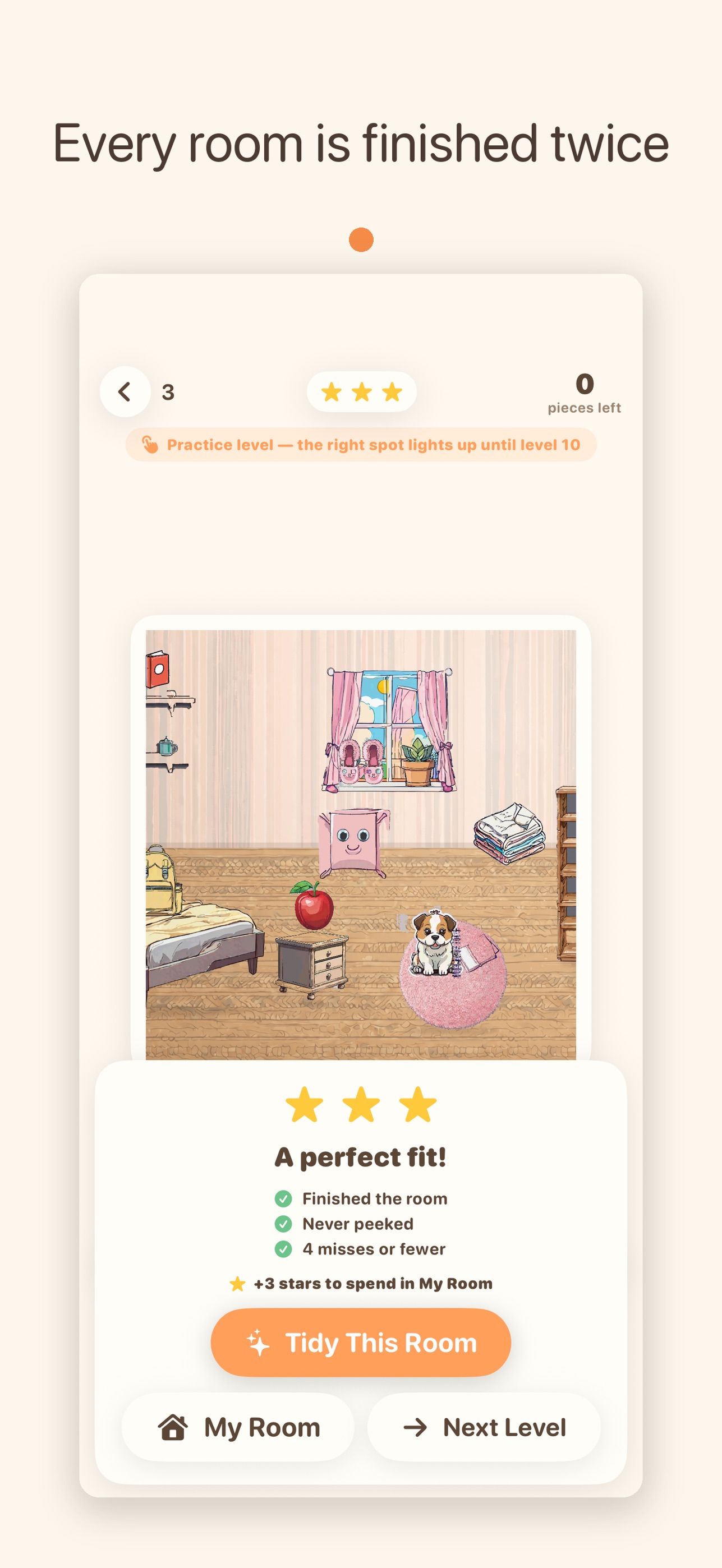 Screenshot 3 of Tidy Nook: Fit & Tidy Rooms