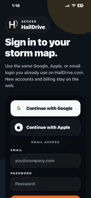 Hail Drive screenshot 1