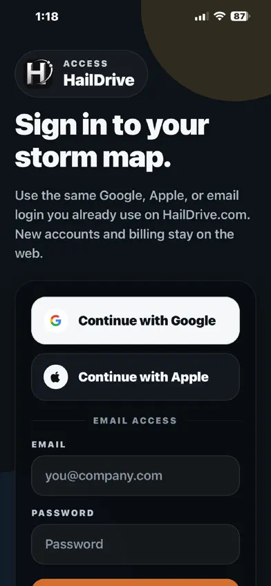 Hail Drive screenshot 1