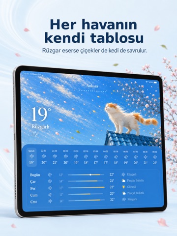 Hava Durumu: Termometre iPad screenshot 1
