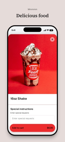 Local Bigger Burger iPhone screenshot