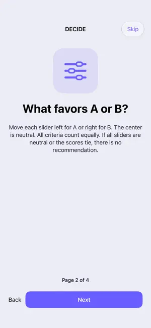 DECIDE - by RONIQ screenshot 3