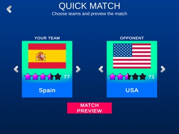 Global Soccer Cup iPad screenshot