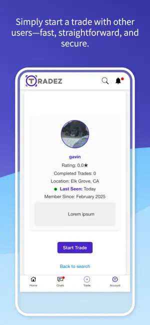 Tradez Mobile screenshot 4