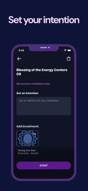 Unlimited - Meditation Player screenshot 2